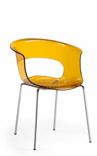 Жълт модерен стол